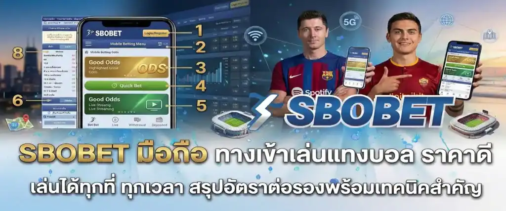ข้อควรระวังด้านความปลอดภัยเมื่อเล่น sbobetมือถือ