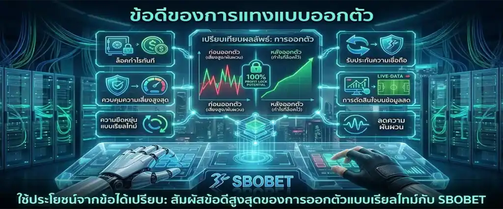 ข้อดีของการแทงแบบออกตัว